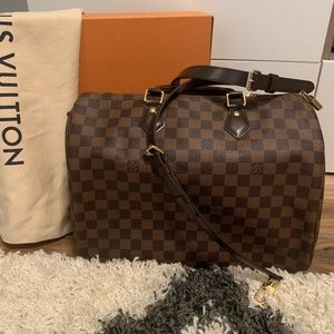 Authentic Louis Vuitton Speedy 35 Bandoulière